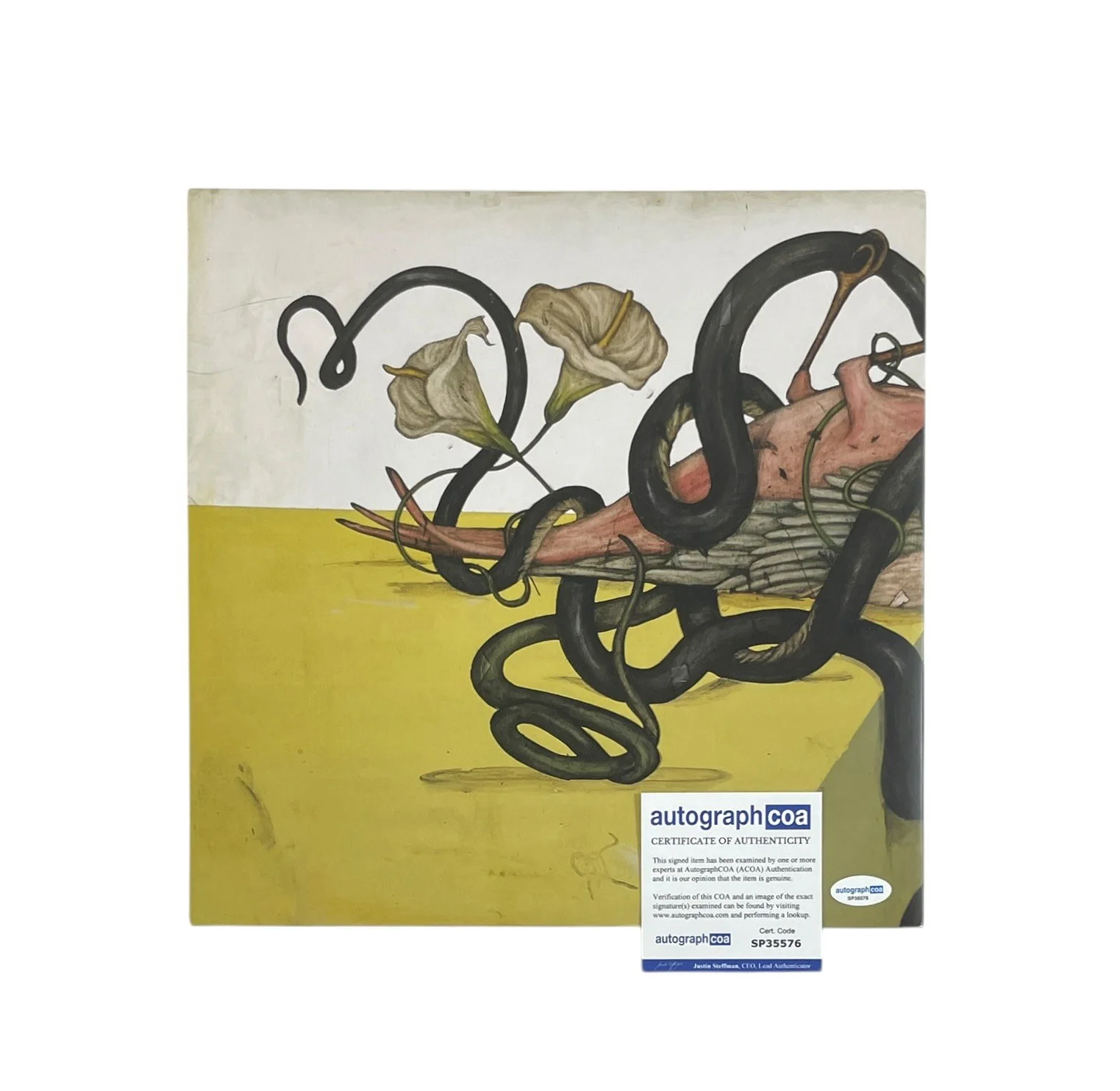 Rival Sons Rare Authentic Band Signed Vinyl Record Autographed Hollow Bones JSA, image 2