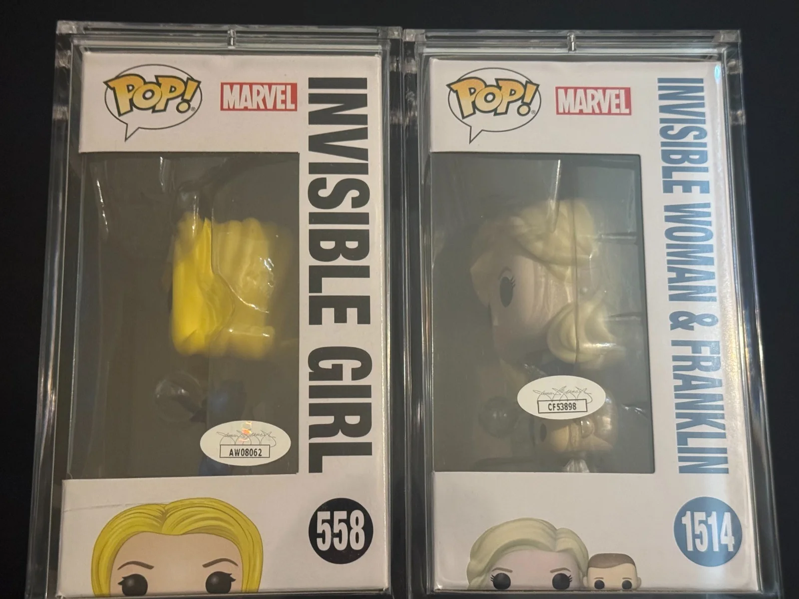Vanessa Kirby — Invisible Woman Funko Pop Bundle signed by Vanessa Kirby & Jessica Alba (JSA), изображение 2