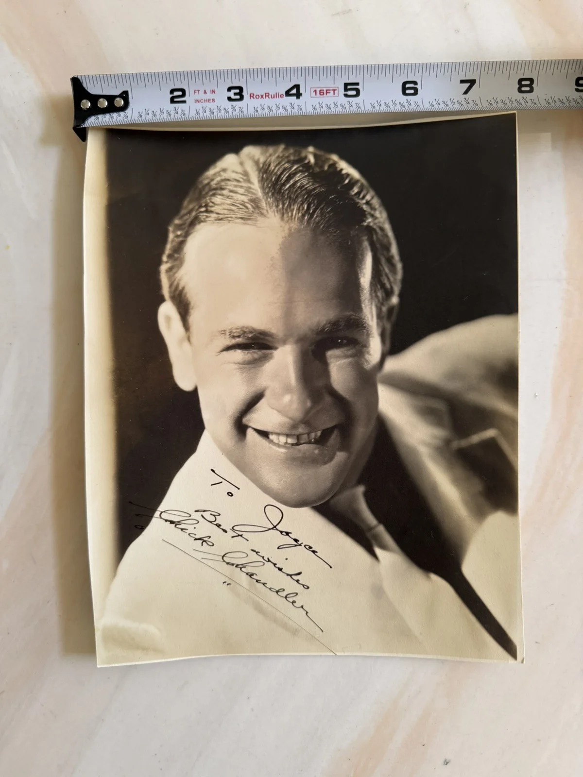 Chick Chandler — Vintage Chick Chandler/ Inscribed Photograph Signed circa 1930s, изображение 5