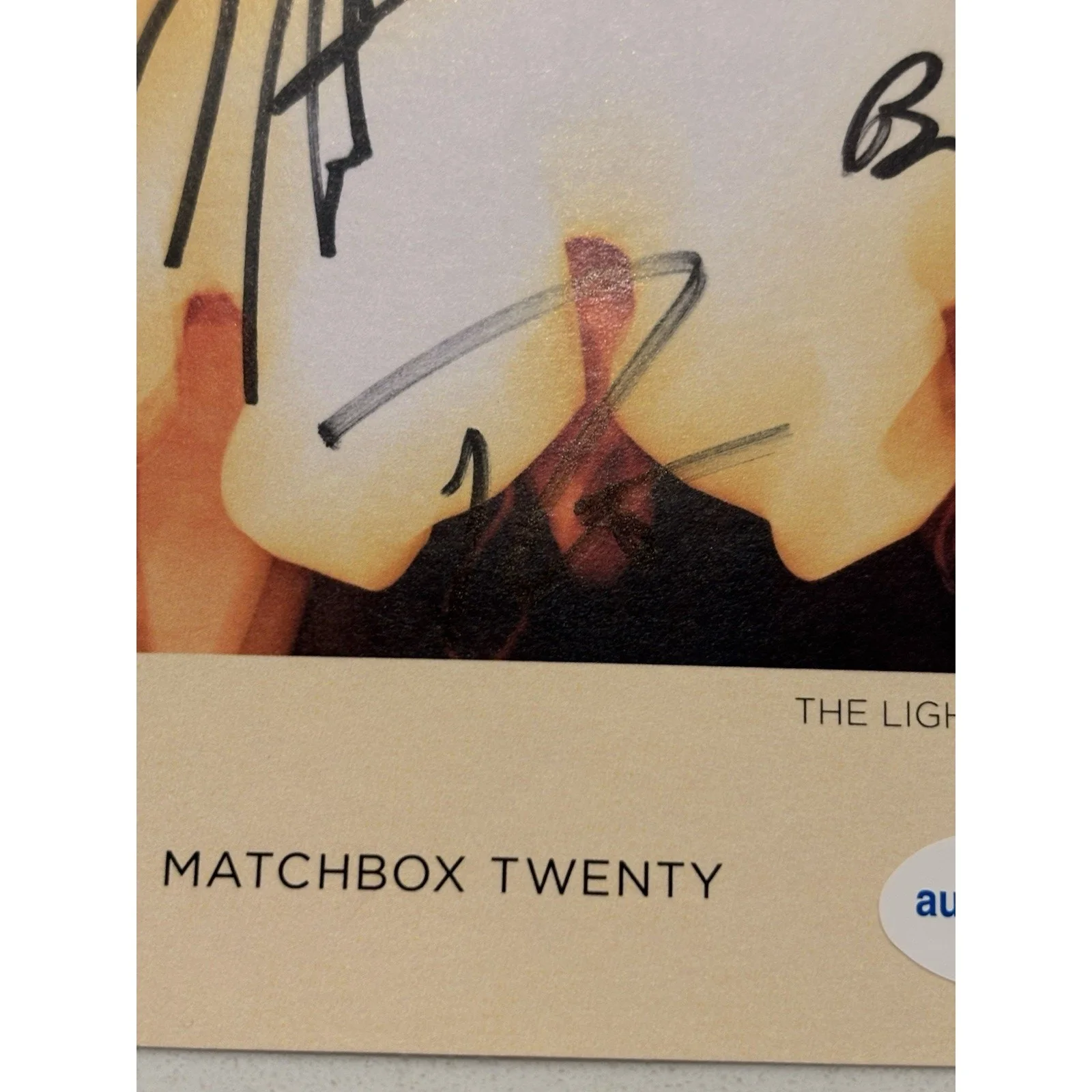 MATCHBOX 20 (Twenty) Where The Light Goes Signed CD Autograph ACOA Certified 9, image 4