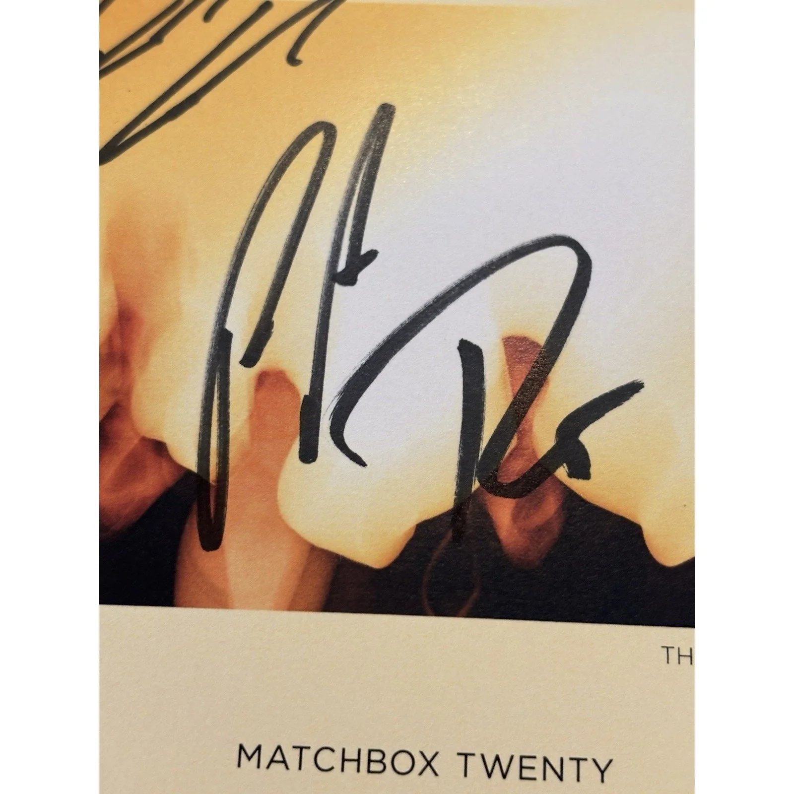MATCHBOX 20 (Twenty) Where The Light Goes Signed CD Autograph ACOA Certified 4, image 5