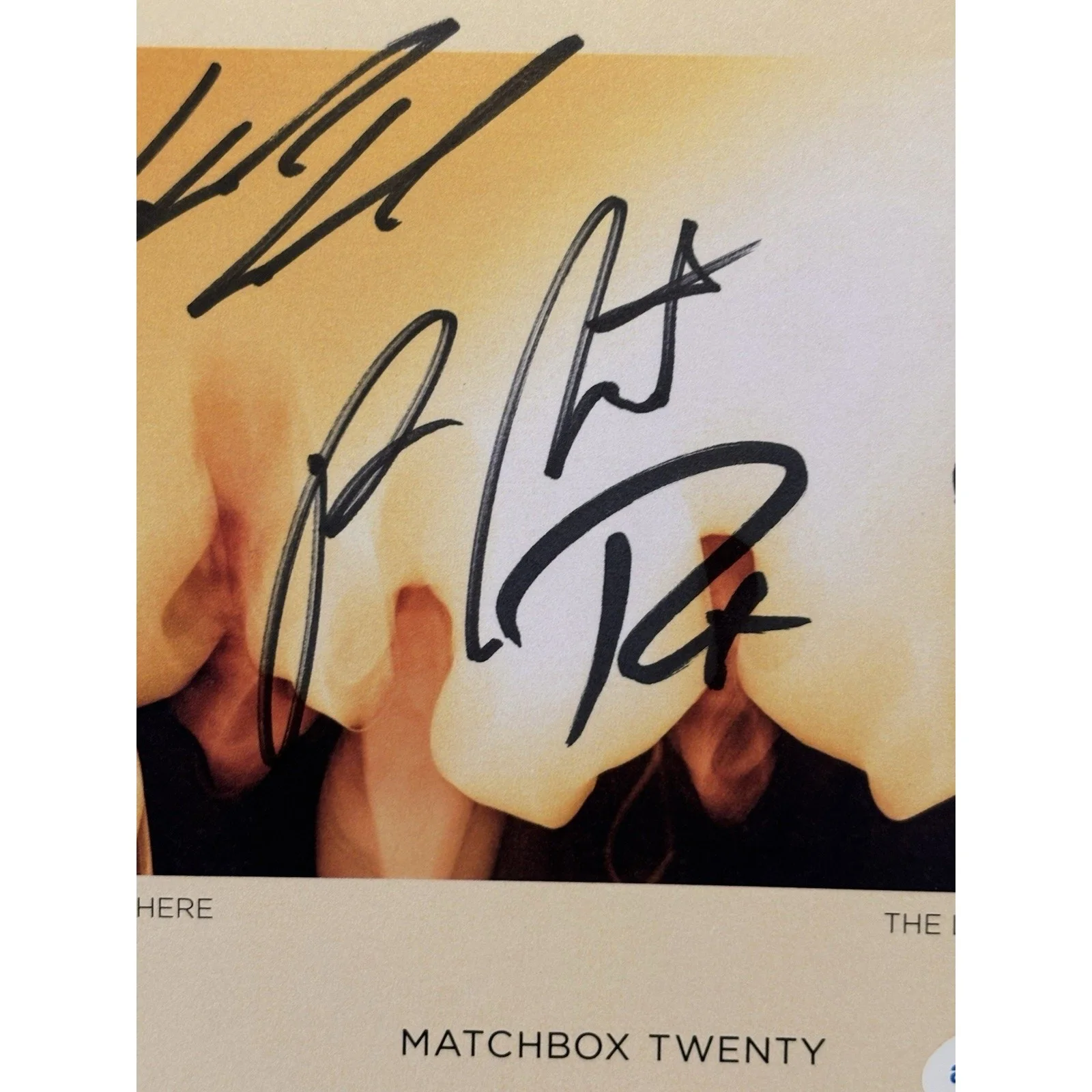 MATCHBOX 20 (Twenty) Where The Light Goes Signed CD Autograph ACOA Certified 5, image 5