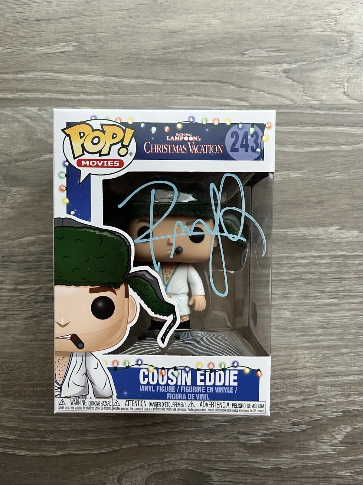 Randy Quaid — Randy Quaid Signed Cousin Eddie Funko Pop Beckett COA Christmas Vacation, image 2
