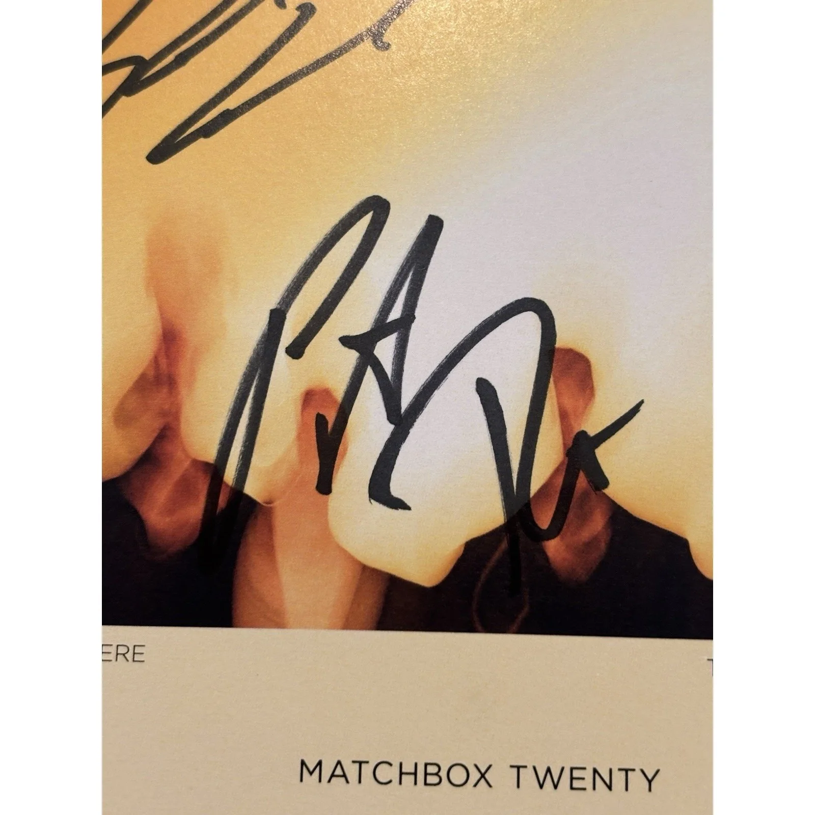 MATCHBOX 20 (Twenty) Where The Light Goes Signed CD Autograph ACOA Certified 8, image 5