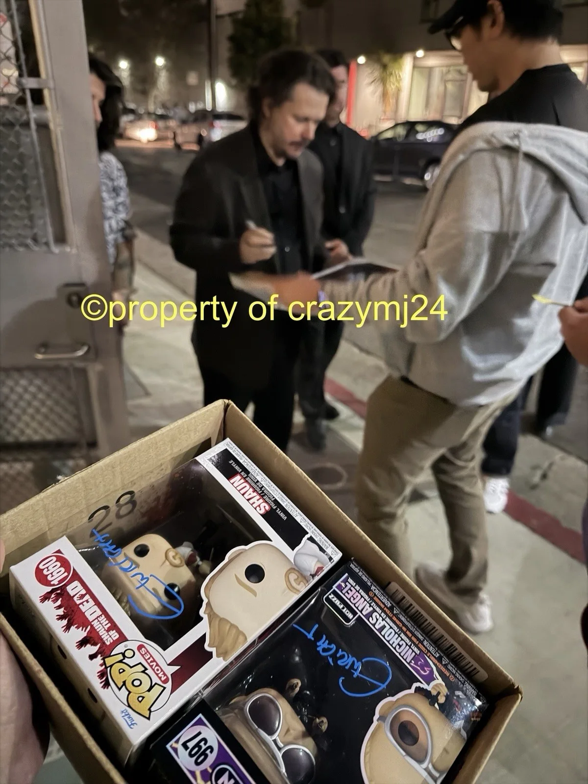 Edgar Wright Signed Shaun of the Dead Funko Director Autograph Proof SWAU COA, image 2