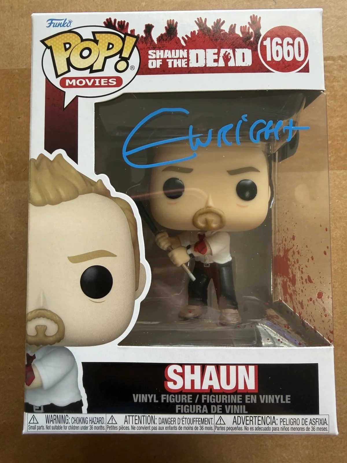 Edgar Wright Signed Shaun of the Dead Funko Director Autograph Proof SWAU COA, image 4