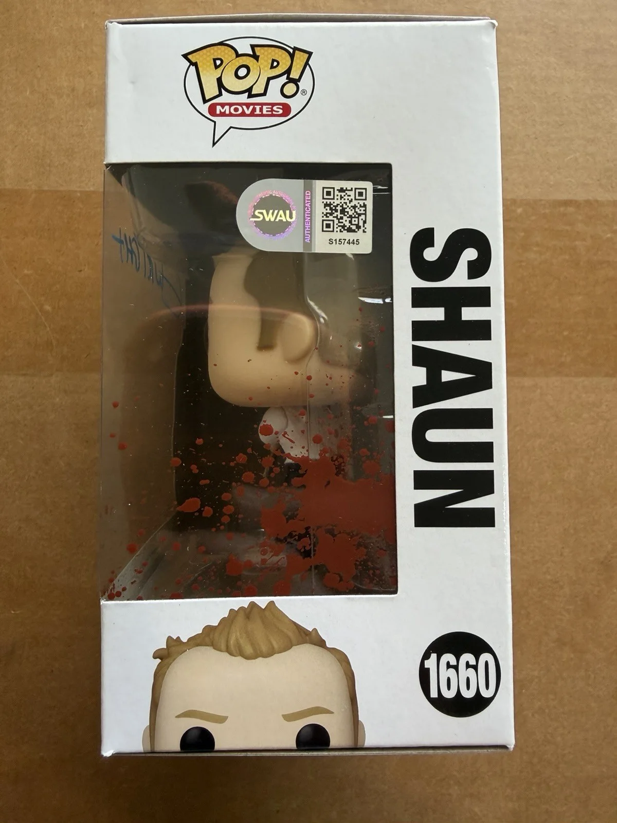 Edgar Wright Signed Shaun of the Dead Funko Director Autograph Proof SWAU COA, image 5