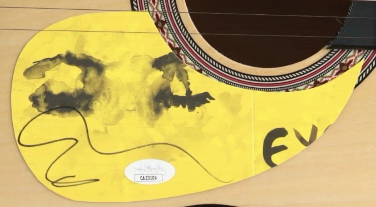 Ed Sheeran Signed 38" Acoustic Guitar (JSA), image 2