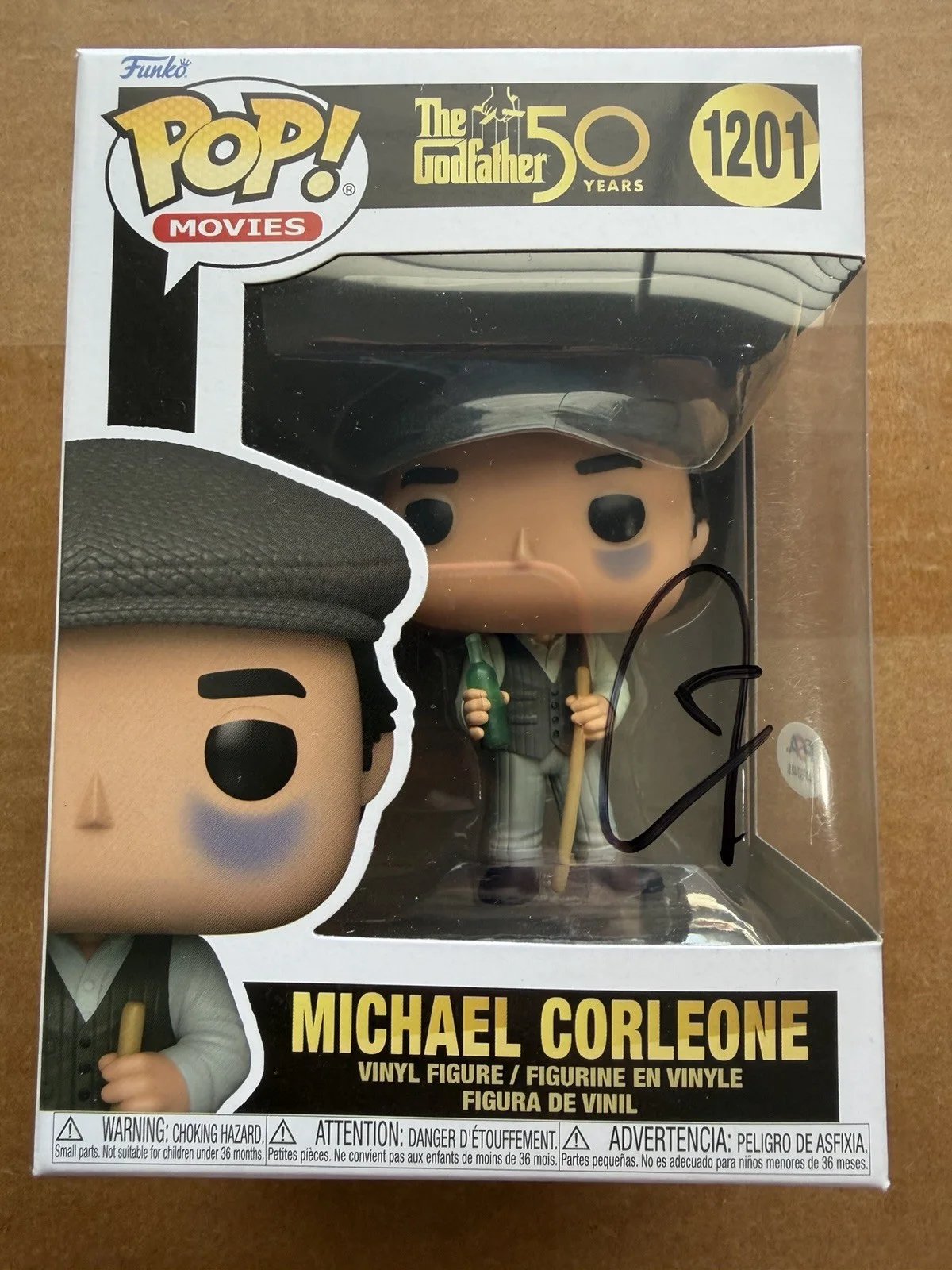 Al Pacino Signed Michael Corleone Godfather Funko Proof Autograph PSA DNA COA, изображение 2