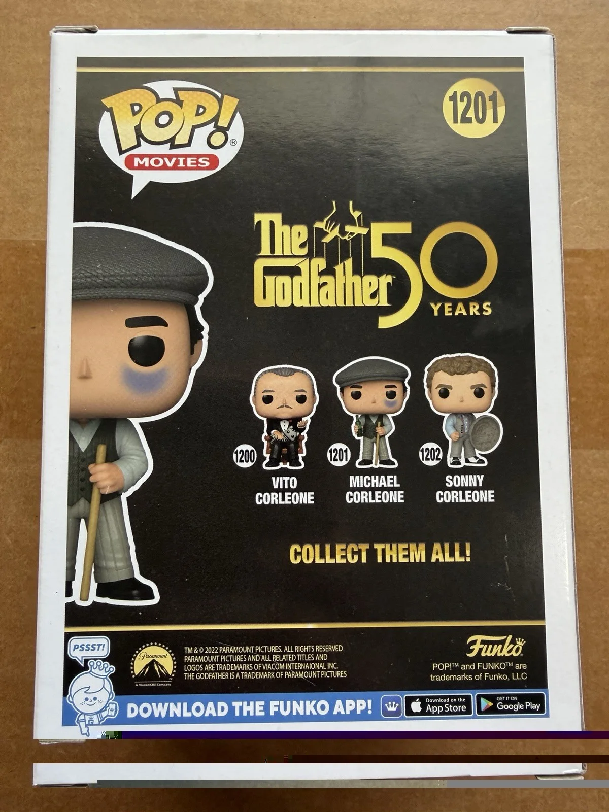 Al Pacino Signed Michael Corleone Godfather Funko Proof Autograph PSA DNA COA, изображение 4