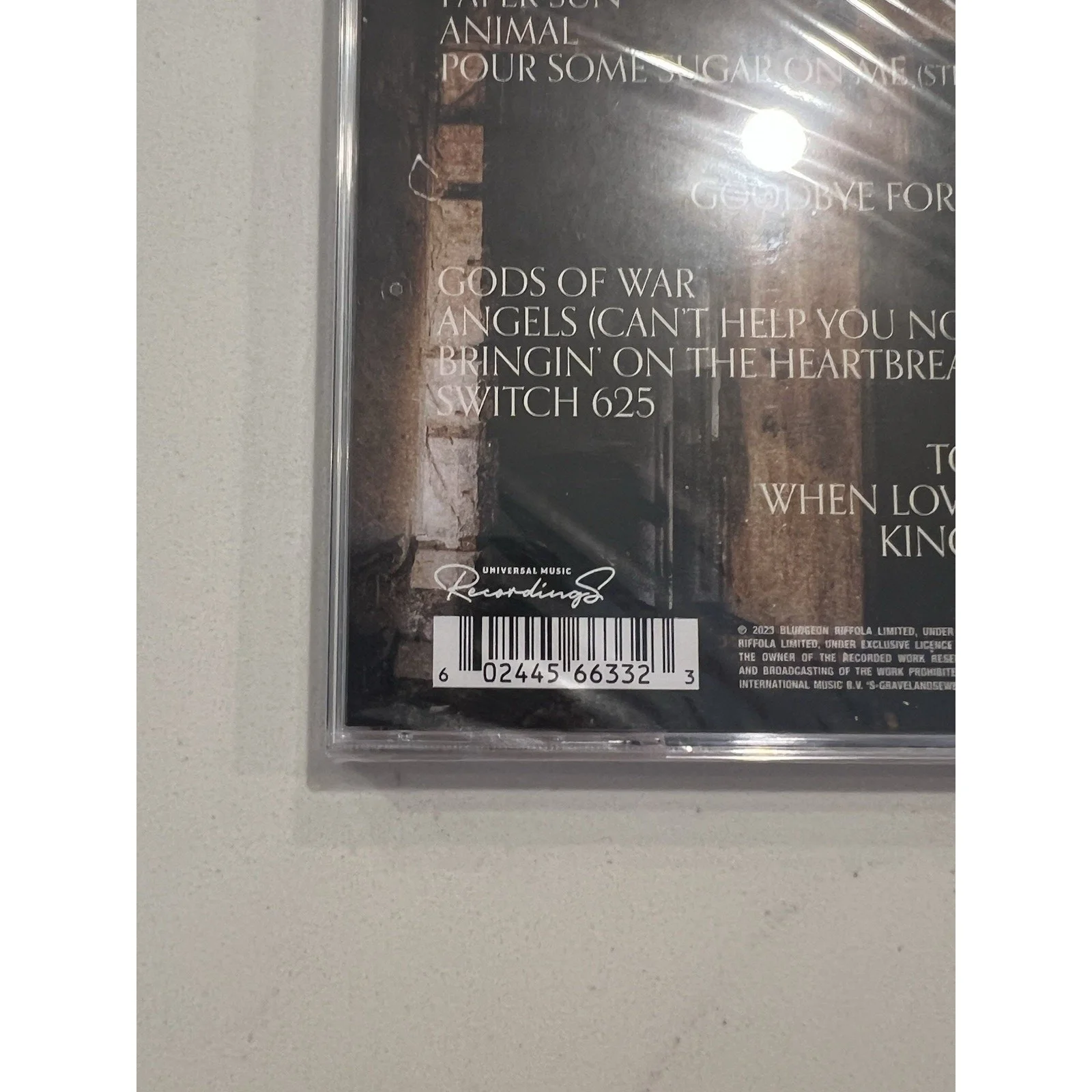 Def Leppard SIGNED Drastic Symphonies CD Autographed ACOA Authenticated #15, image 4