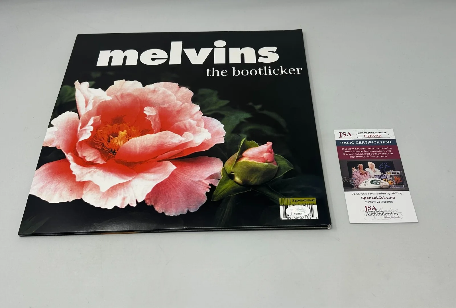 Melvins signed The Bootlicker Album JSA COA, image 2