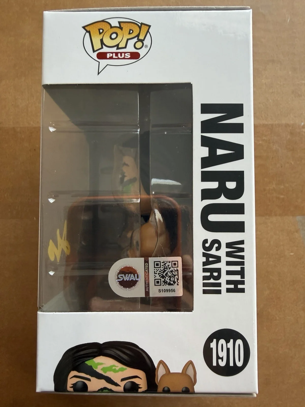 Amber Midthunder Signed Naru Prey Funko Predator 1910 Autograph Exact Proof SWAU, image 5