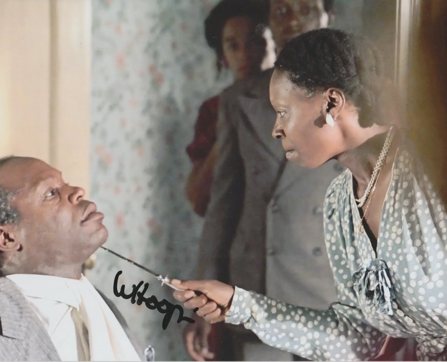Whoopi Goldberg — Whoopi Goldberg signed The Color Purple 8x10 photo