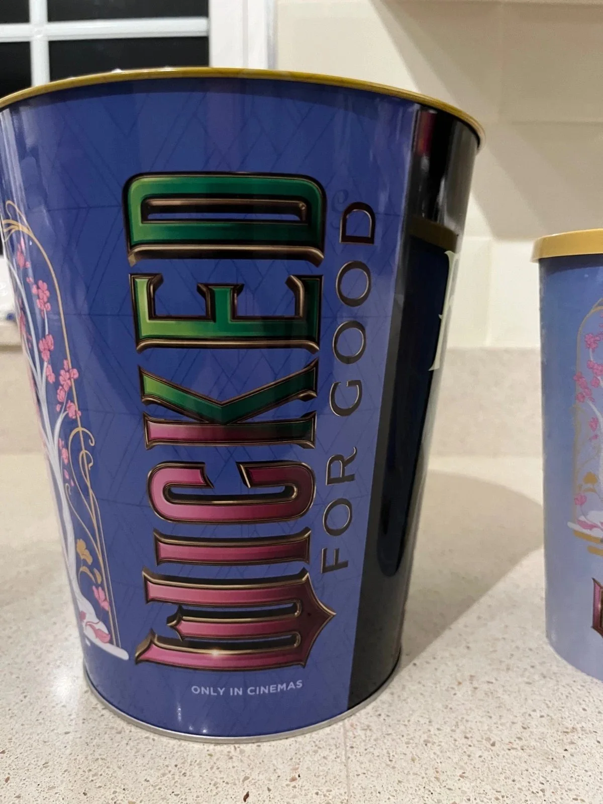 Wicked For Good Popcorn bucket and Collectors Cup, image 4