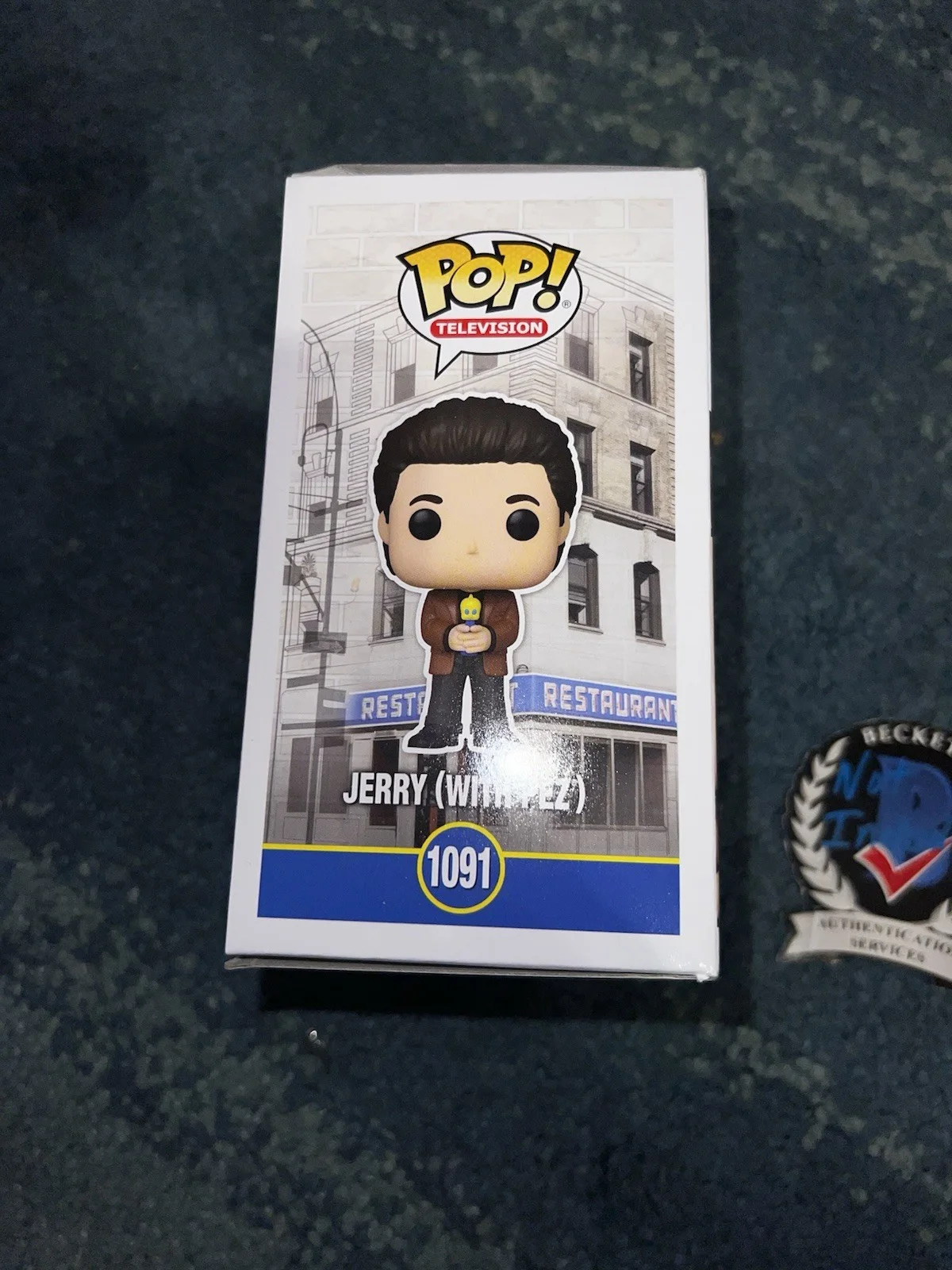 Jerry Seinfeld Signed Official Jerry Seinfeld Funko Pop TV Legend Beckett #2, image 4