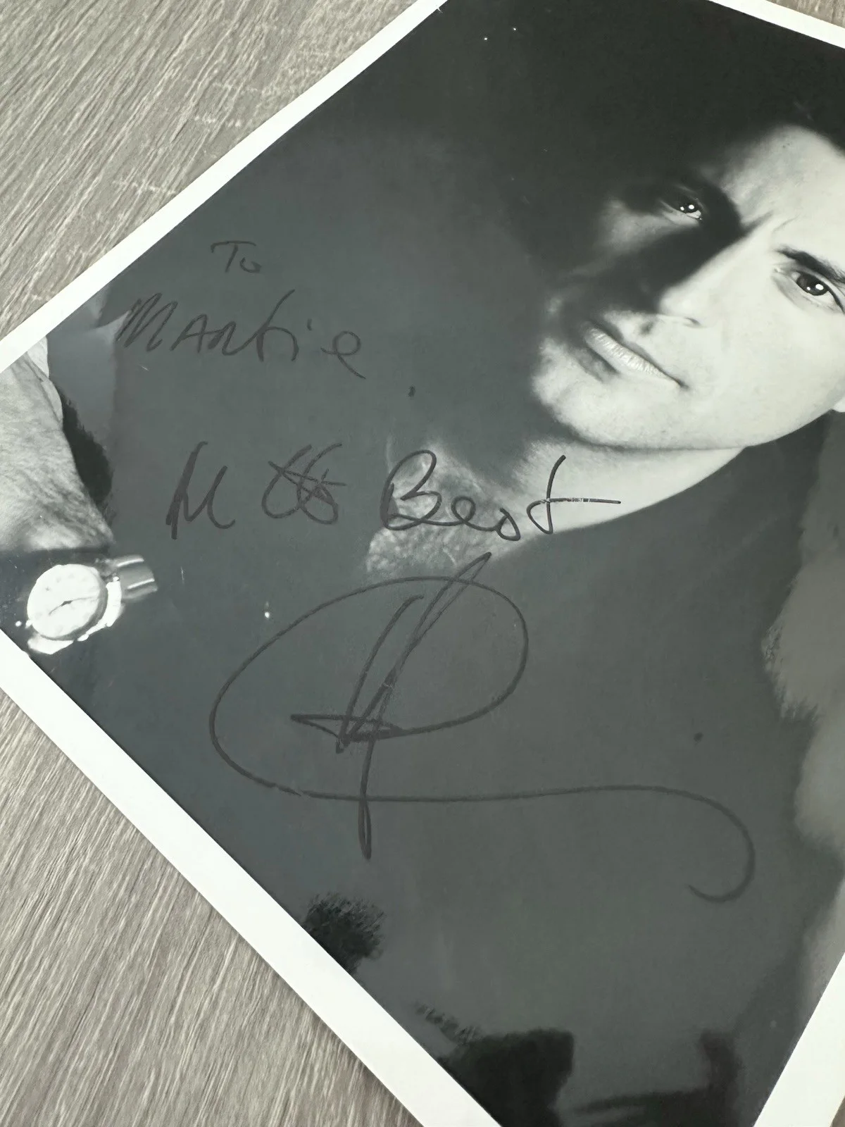 Andy Garcia — 🔵 Andy Garcia Autographed 8x10 Photo Personalized Signed Headshot, image 2