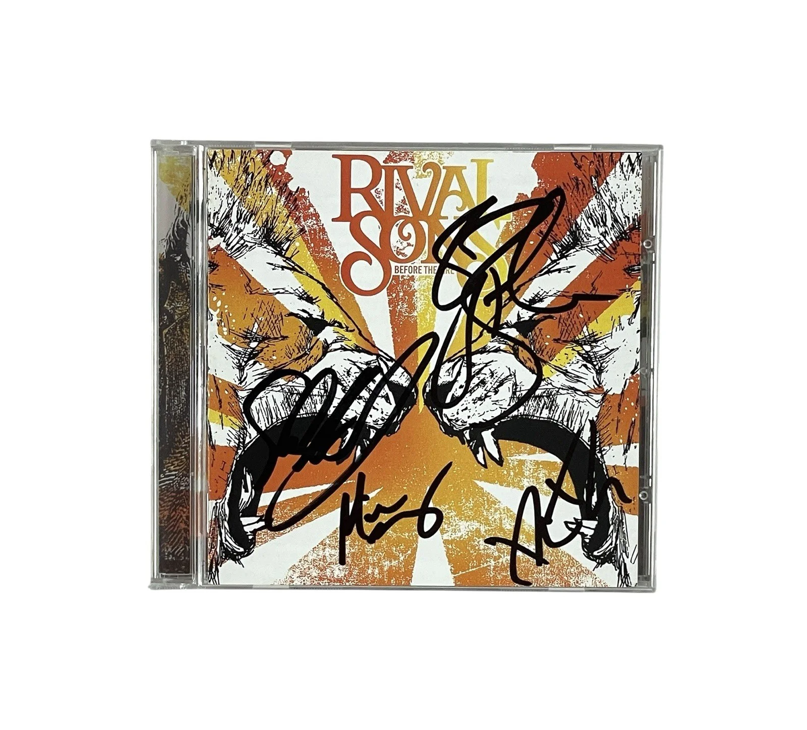 Rival Sons Autographed Before The Fire CD Band Signed All Four Members COA 🎸, image 3