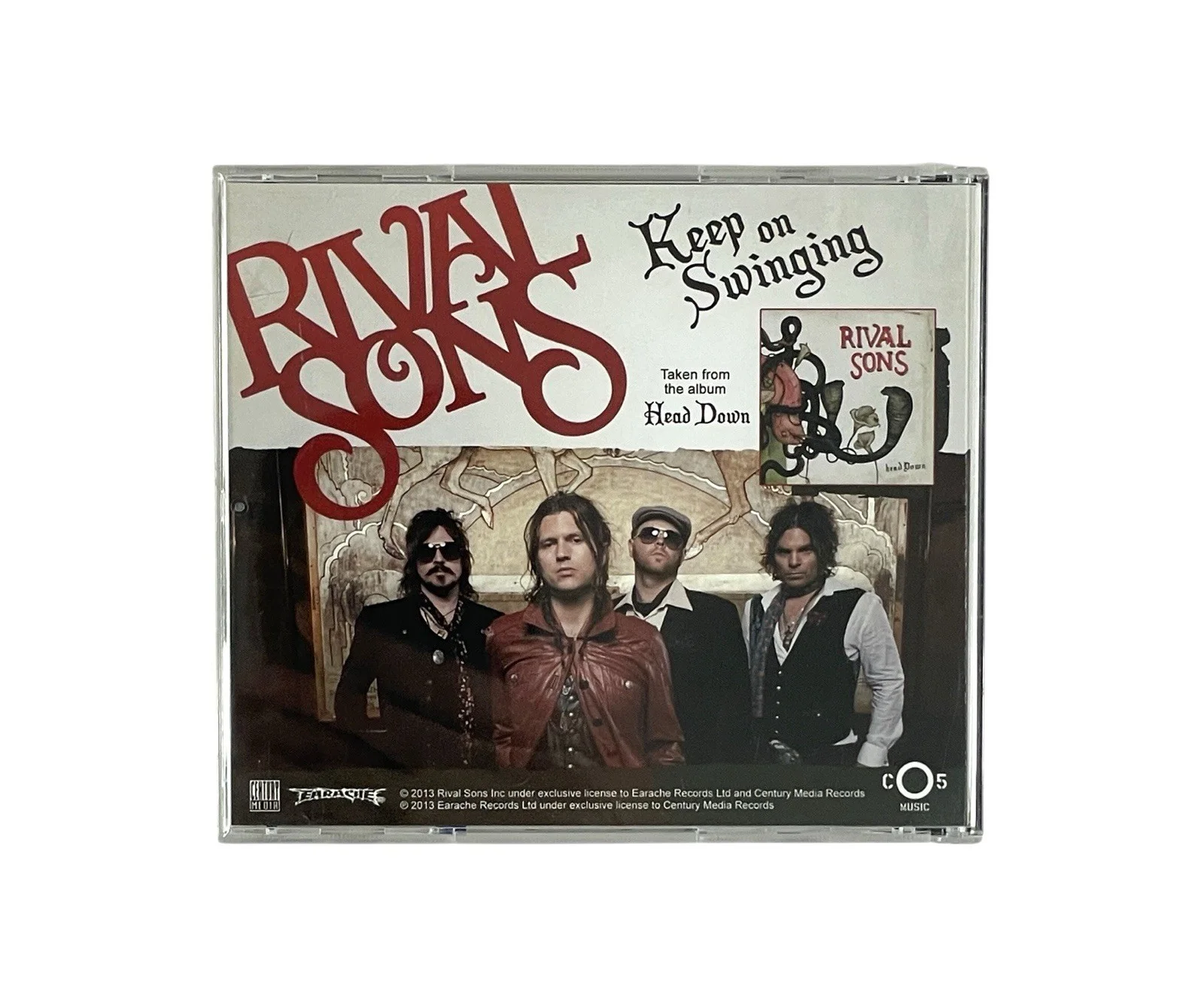 Rival Sons Autographed Keep On Swinging 1 Track Promo CD COA Signed 🎙️🎸, image 3