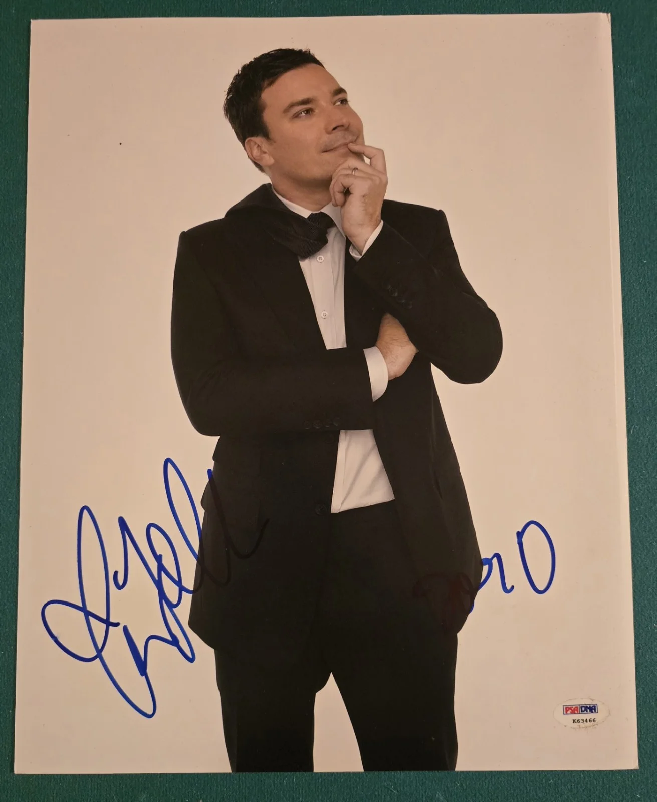 Jimmy Fallon — Jimmy Fallon The Tonight Show Signed 11x14 PSA/DNA