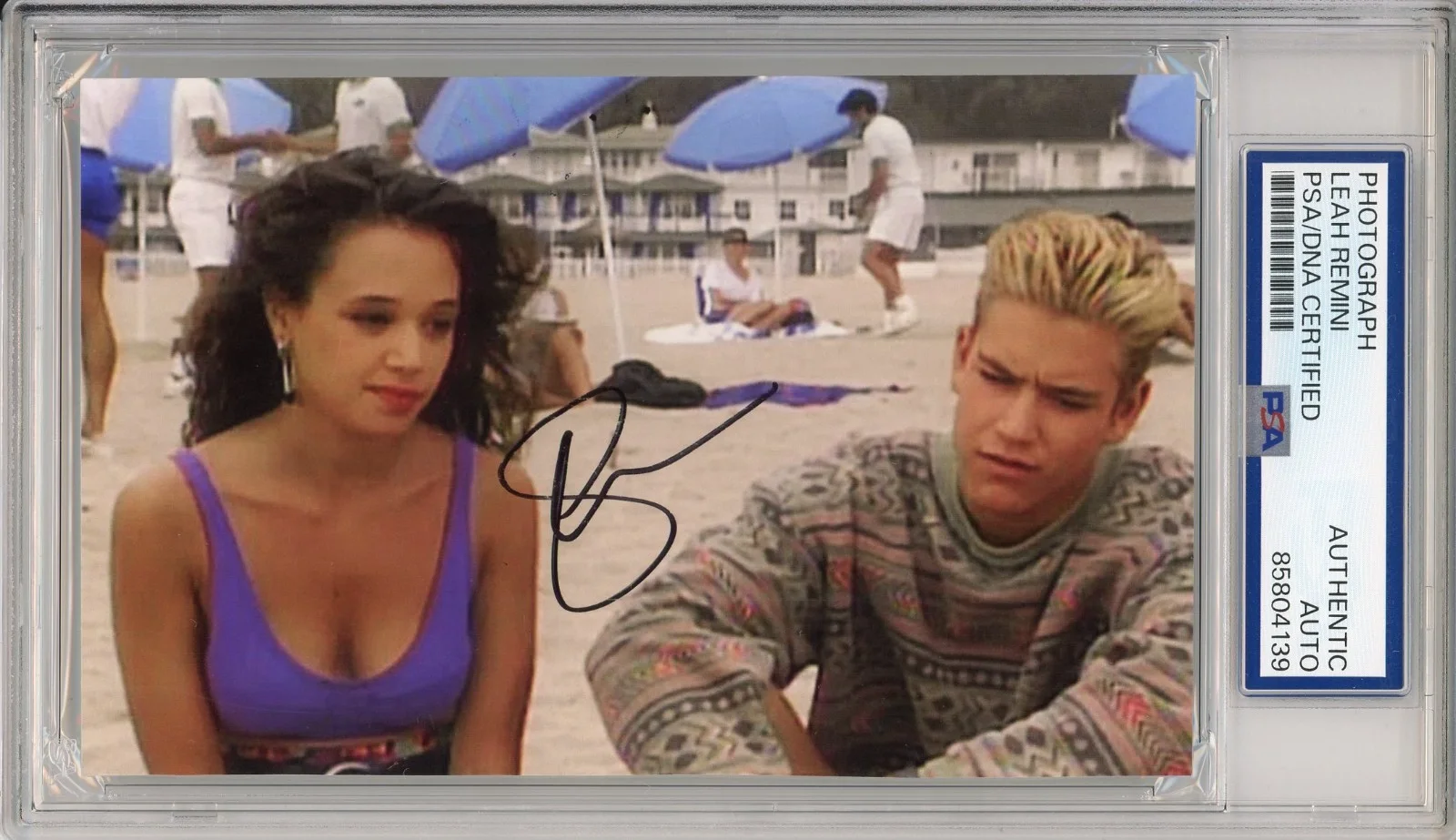 Leah Remini — LEAH REMINI SIGNED SAVED BY THE BELL PHOTOGRAPH PSA DNA COA AUTOGRAPH PICTURE
