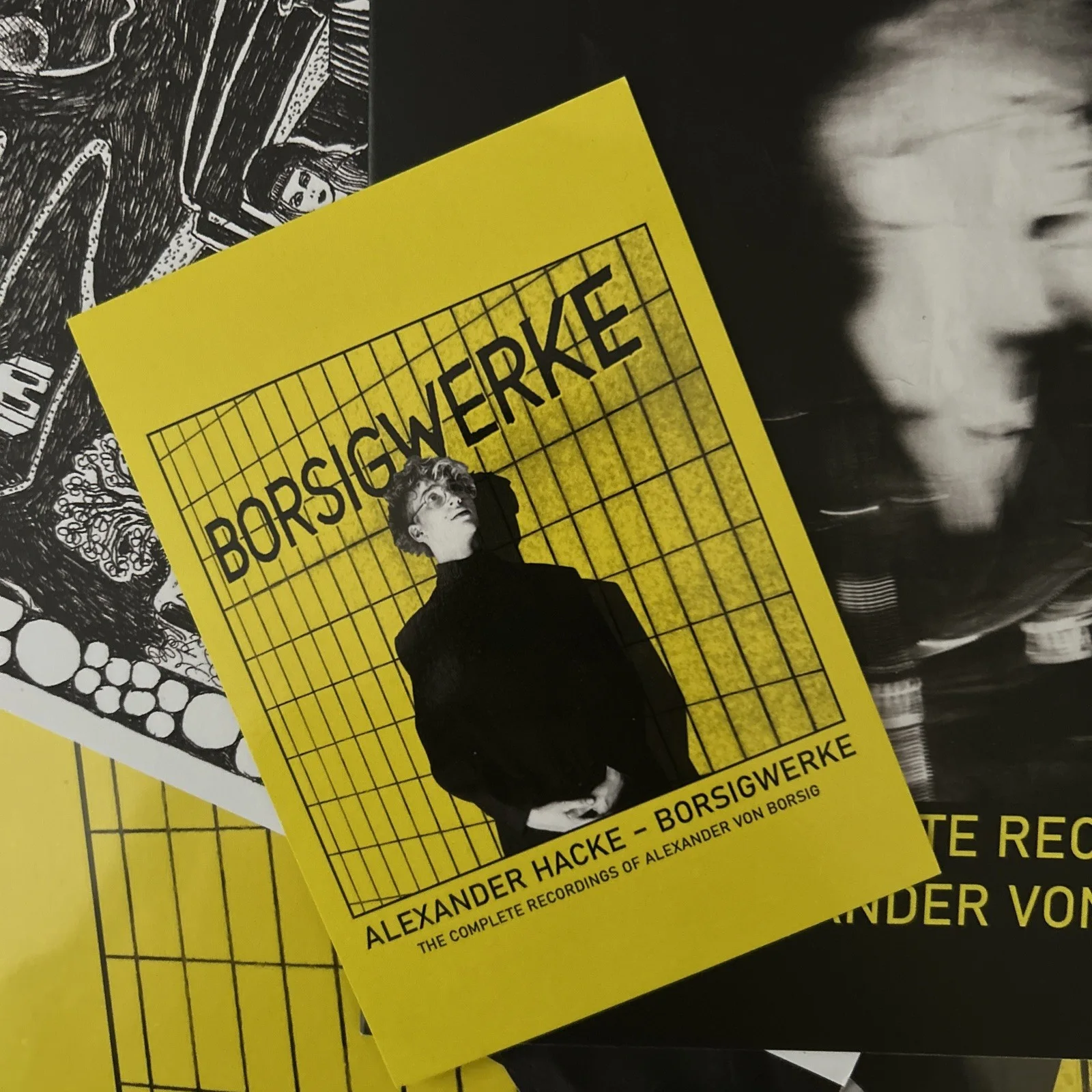 1 day SALE Alexander Hacke Borsigwerke Vinyl set Signed #244/500 Neubauten, изображение 5