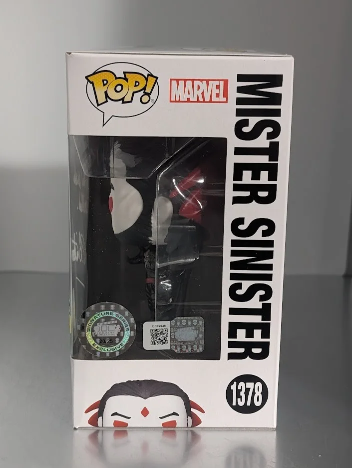 Chris Britton — Chris Britton Autographed Signed Quoted Funko Pop #1378 Mister Sinister X-Men, image 2