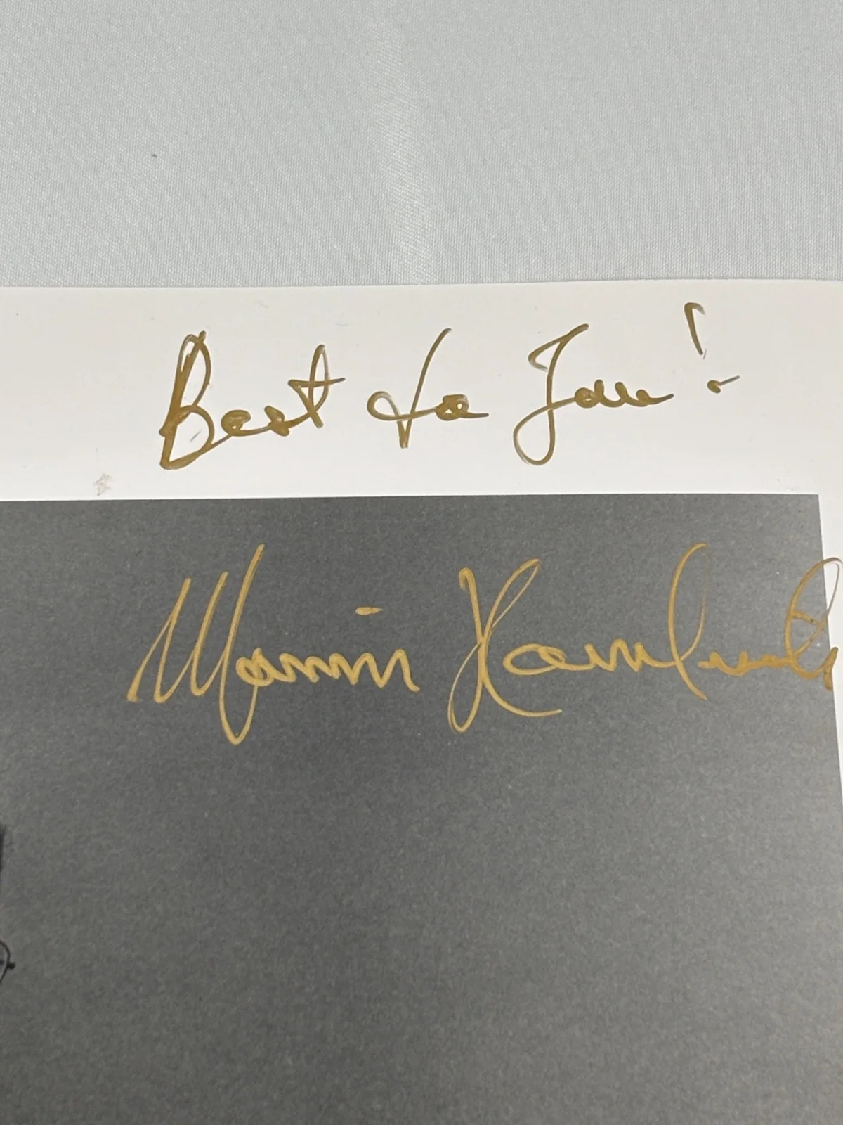 Signed Marvin Hamlisch Photo, image 2