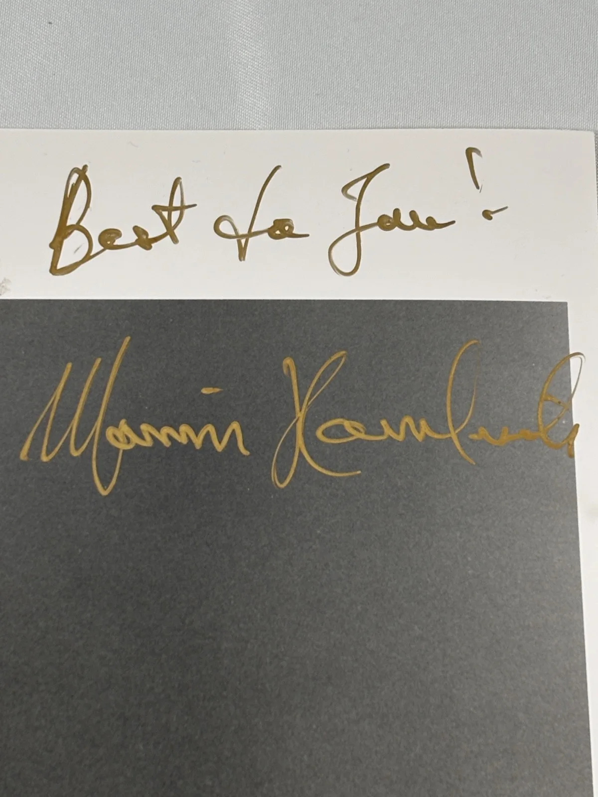 Signed Marvin Hamlisch Photo, image 3