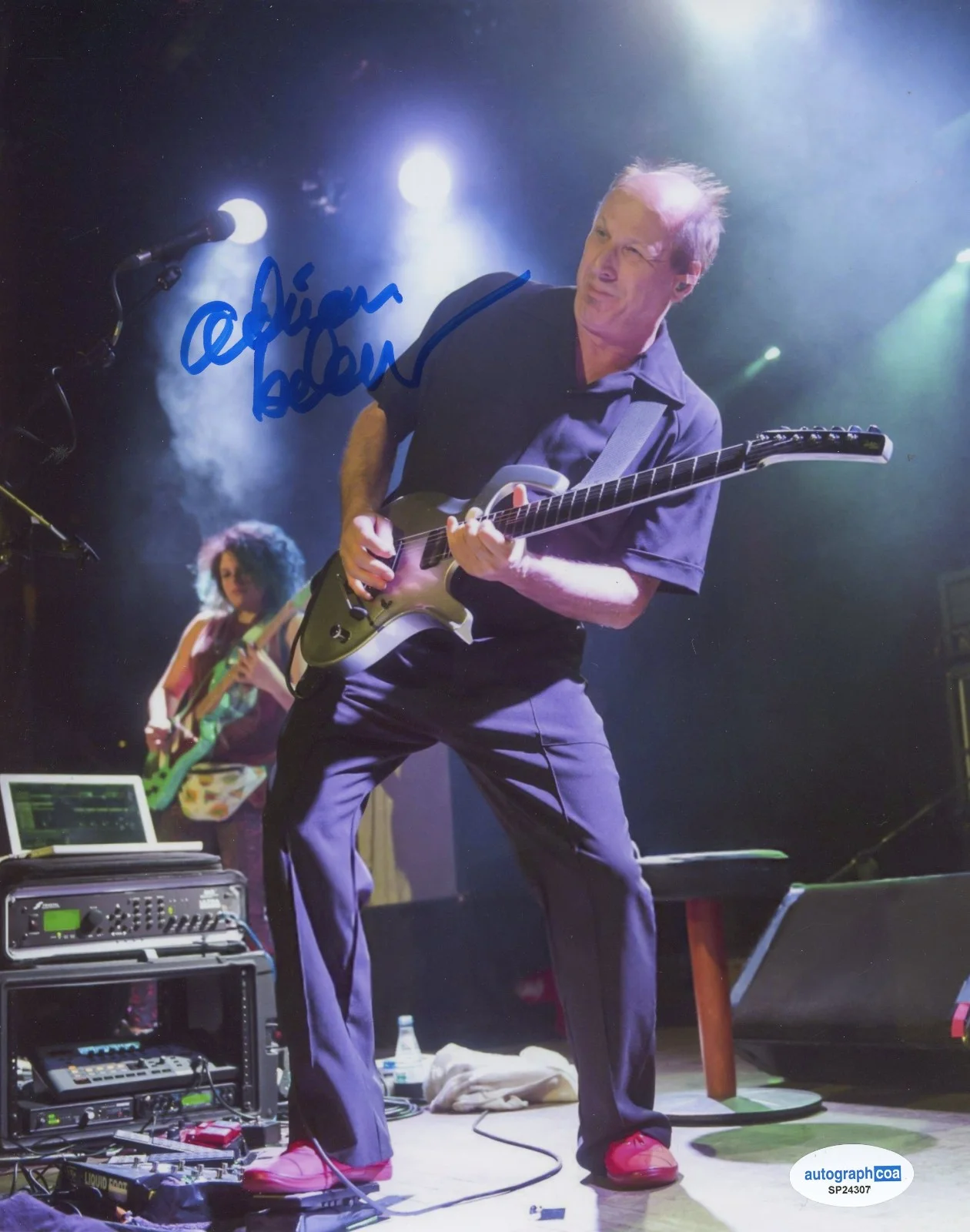 Adrian Belew KING CRIMSON frontman Signed 8x10 Photo EXACT Proof ACOA A Beat, изображение 2