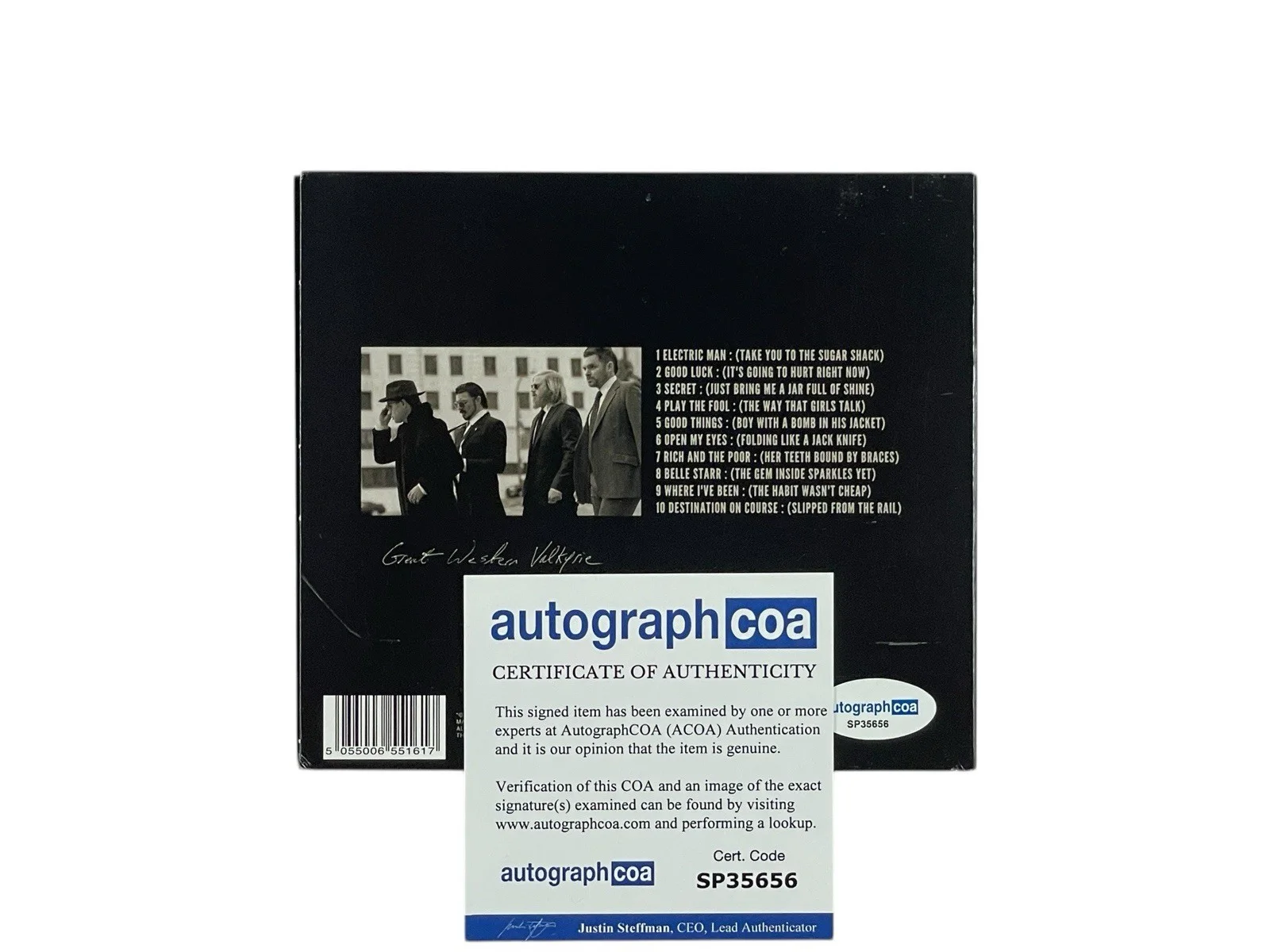 Rival Sons Autographed Great Western Valkyrie CD Band Signed All Four Members, image 3
