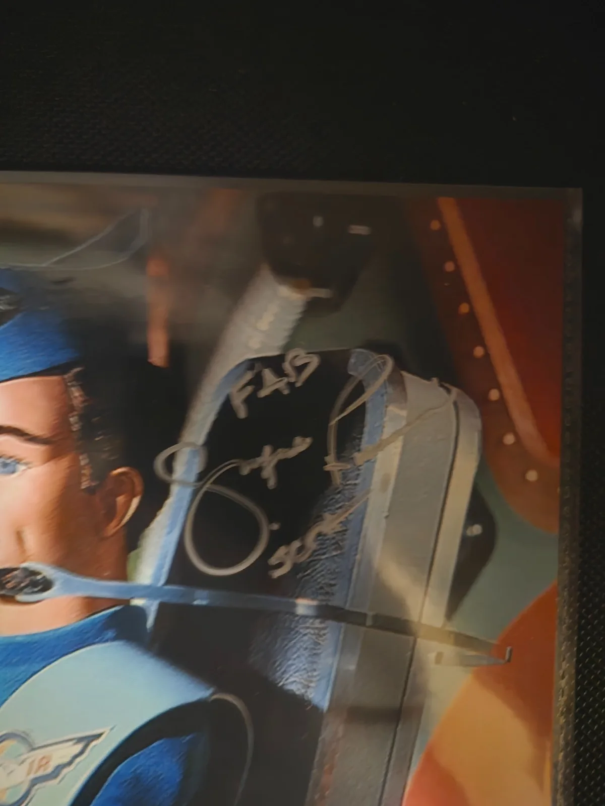 RARE Signed 8x10 photo Scott Tracy, The Thunderbirds 1965-66 Shane Rimmer, изображение 2