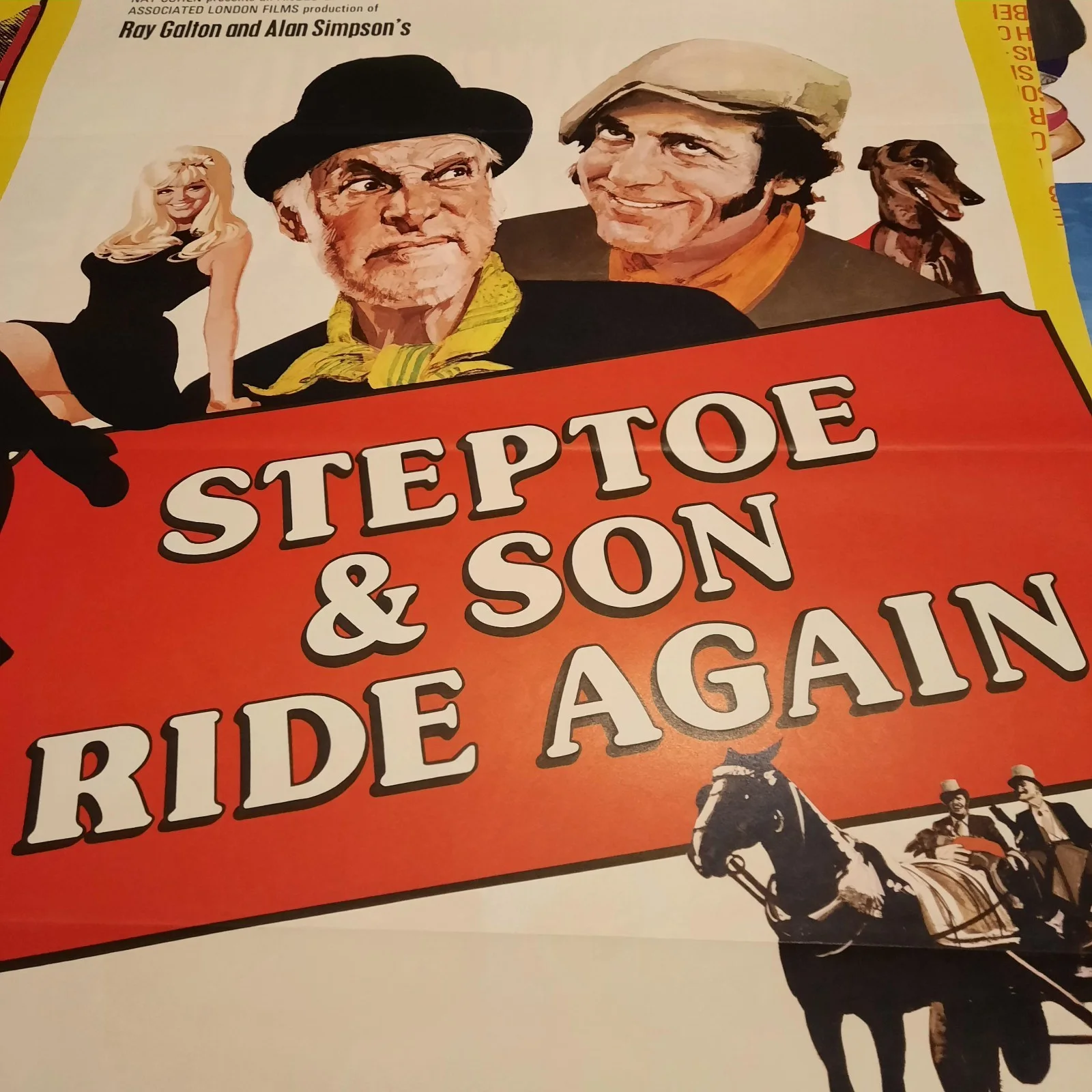 Steptoe and Son Ride Again Original Film Poster 1973, изображение 2