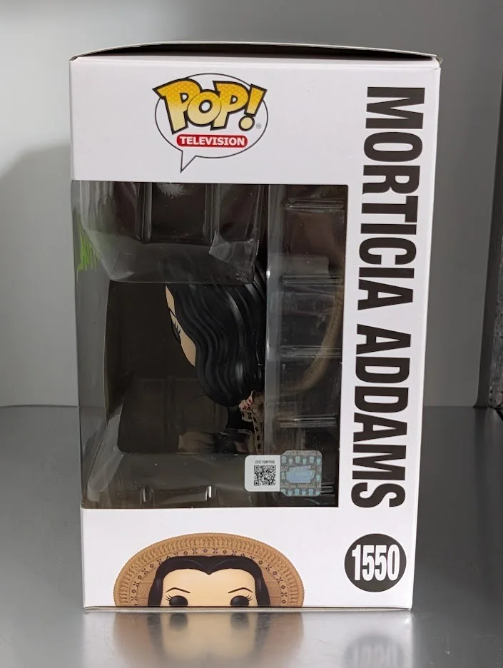 Anjelica Huston — Anjelica Huston Signed Funko Pop #1550 Morticia Addams The Addams Family Green, изображение 2