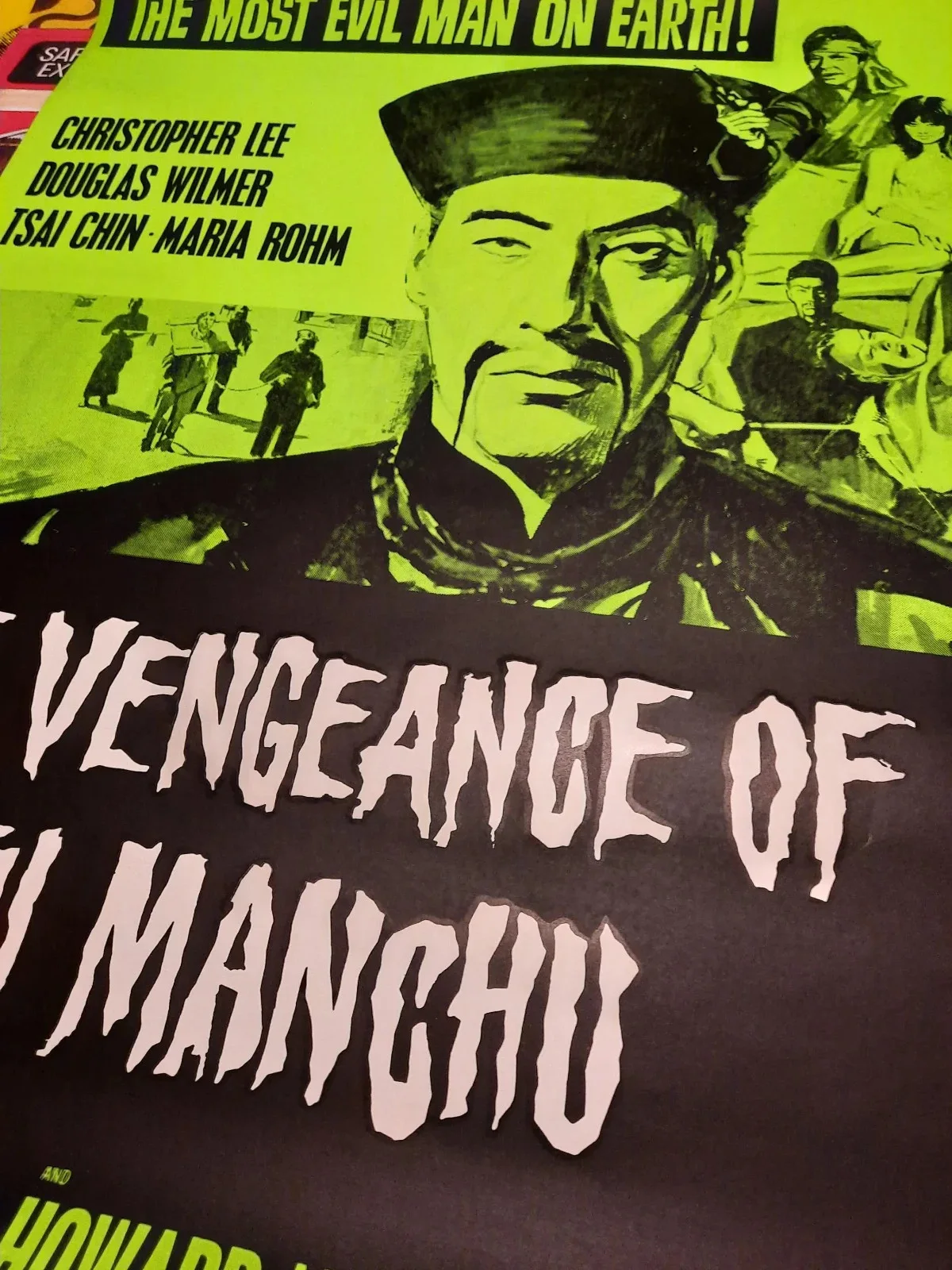The Vengeance of Manchu Original Film Poster 1967, изображение 2