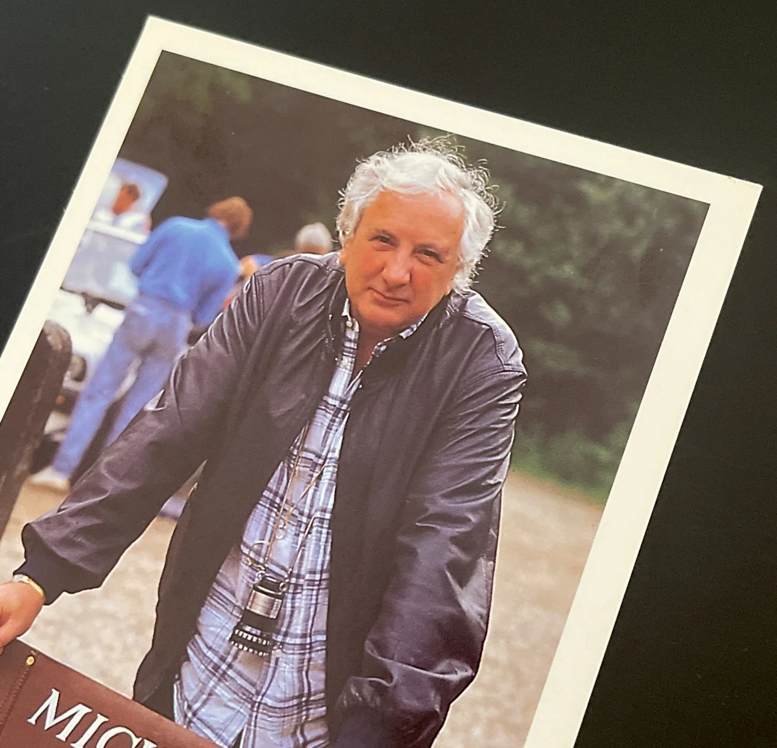 MICHAEL WINNER Black Comedy Director: Hand Signed Celebrity Photo 3.5 x 5” / KSK, изображение 3