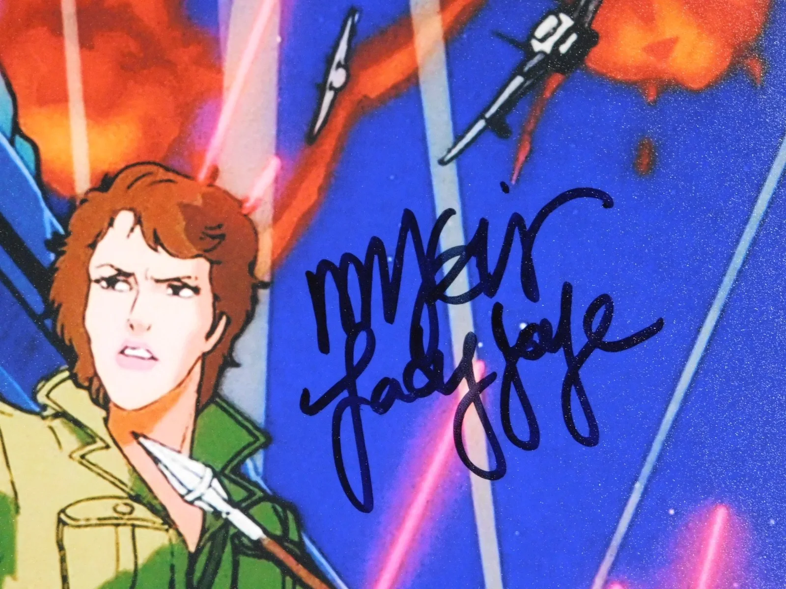 Mary McDonald-Lewis — Mary McDonald-Lewis Signed/Autographed 8x10 Photo Lady Jaye G.I. Joe JSA, image 2