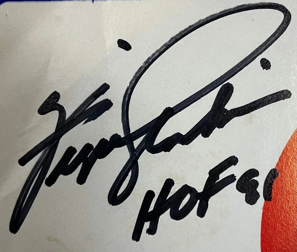 Fergie Jenkins Signed Vinyl Record JSA COA, image 2