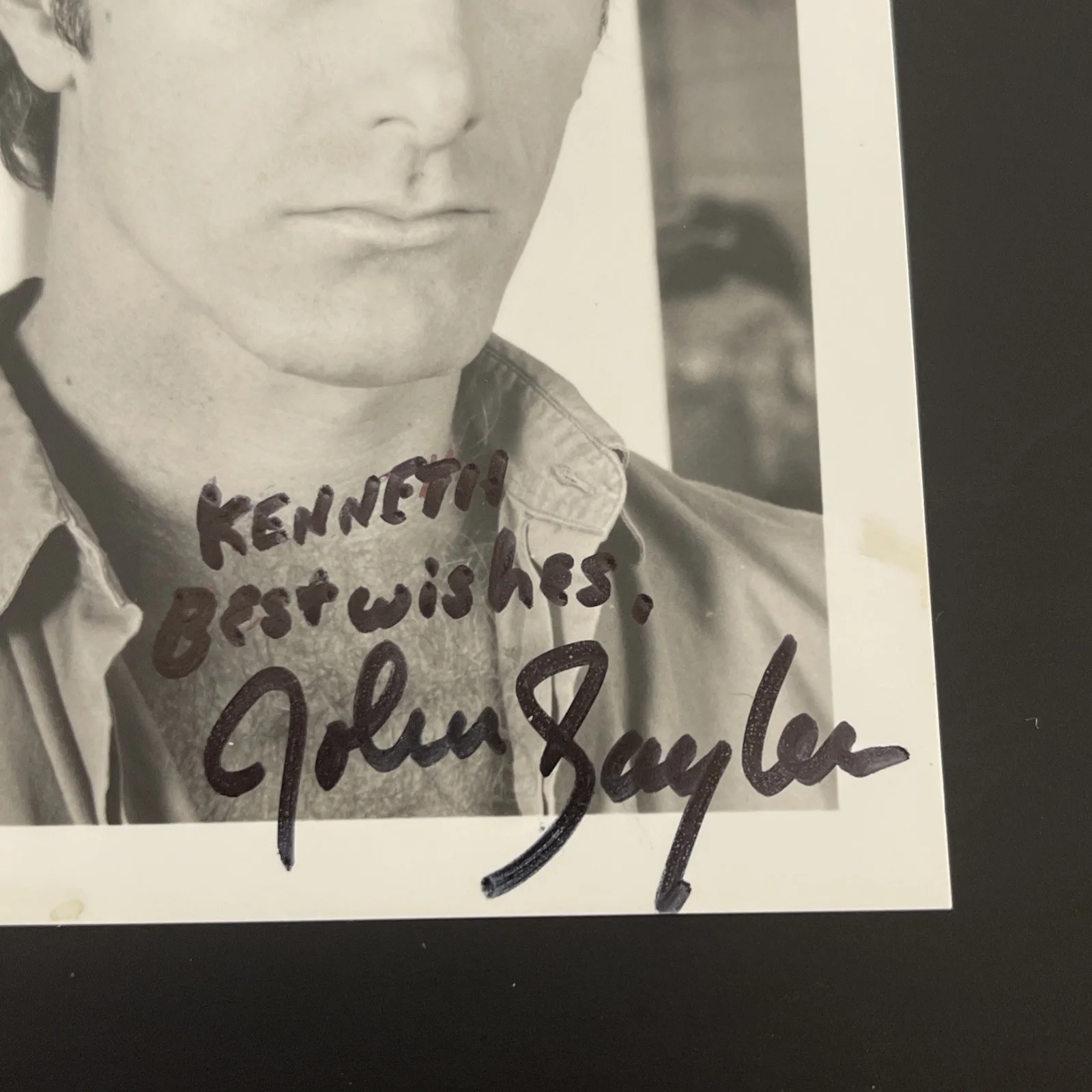 JOHN SAYLES Independent Film Director: Hand Signed Celebrity Photo 3.5 x 5” /KSK, изображение 2