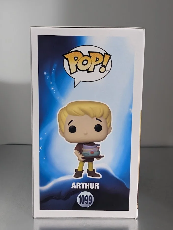 Richard Reitherman — Richard Reitherman Signed Quoted Funko Pop #1099 Arthur The Sword in the Stone, image 4