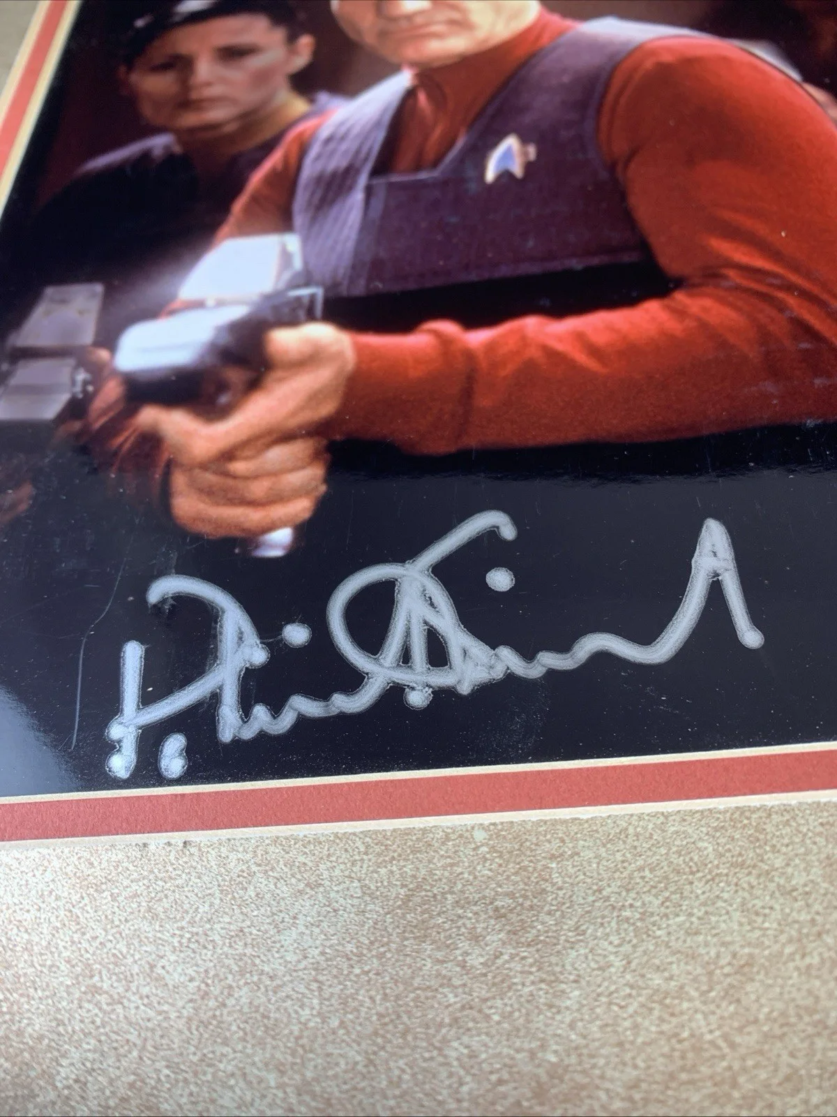 Star Trek Picard Signed Photo Patrick Stewart First Contact Autograph, изображение 2