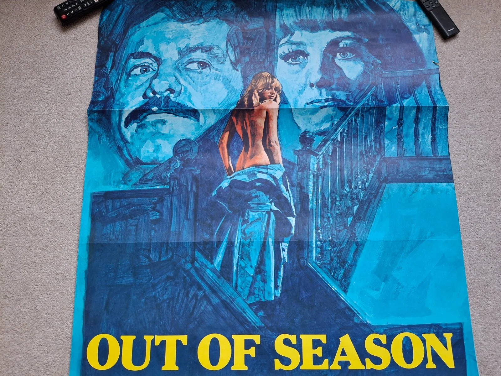 Out of Season Rare & Original UK One Sheet Film Cinema Movie Poster Susan George, изображение 4