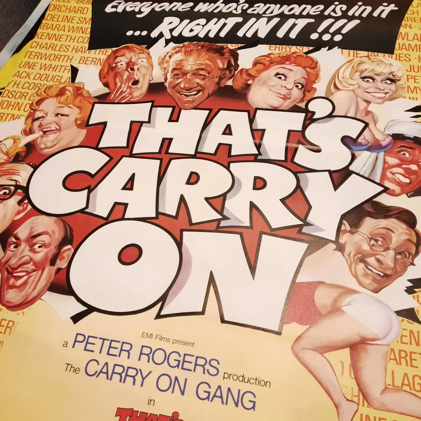 That's Carry On Original Film Poster 1977, image 2