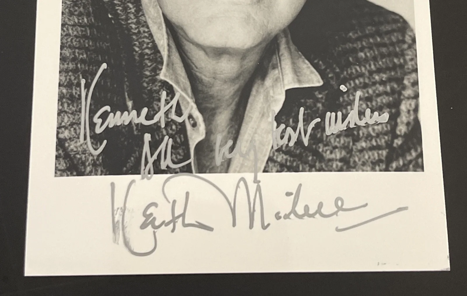 KEITH MICHELL King Henry VIII Shakespeare: Signed Celebrity Photo 3.5 x 5” / KSK, image 2