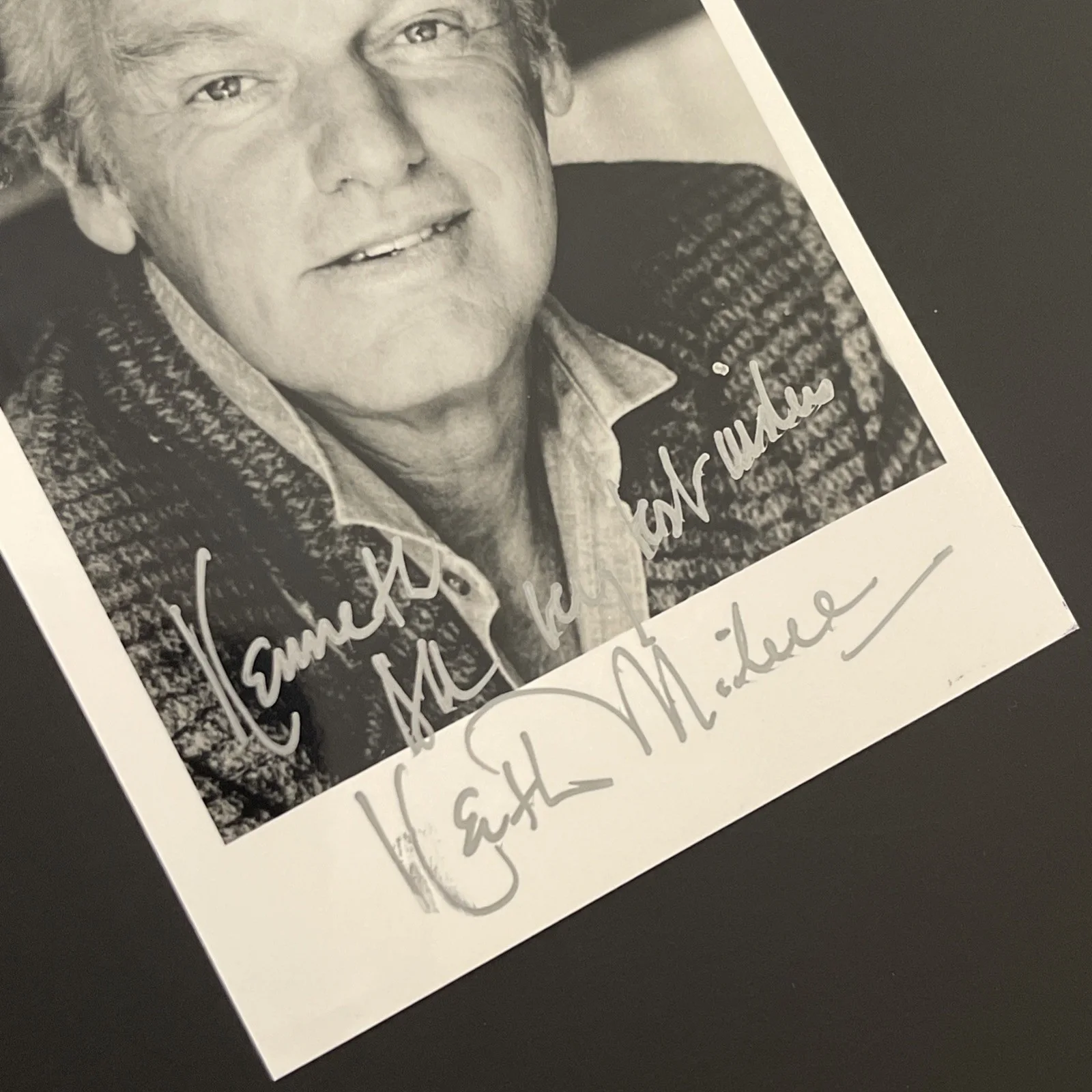 KEITH MICHELL King Henry VIII Shakespeare: Signed Celebrity Photo 3.5 x 5” / KSK, image 4