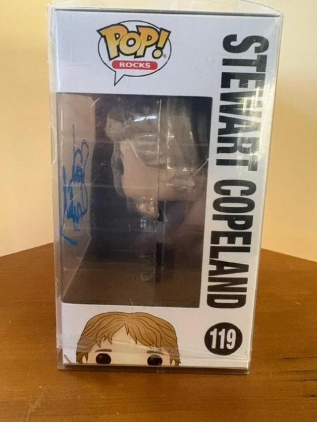 Stewart Copeland of The Police Signed Funko Pop, изображение 4