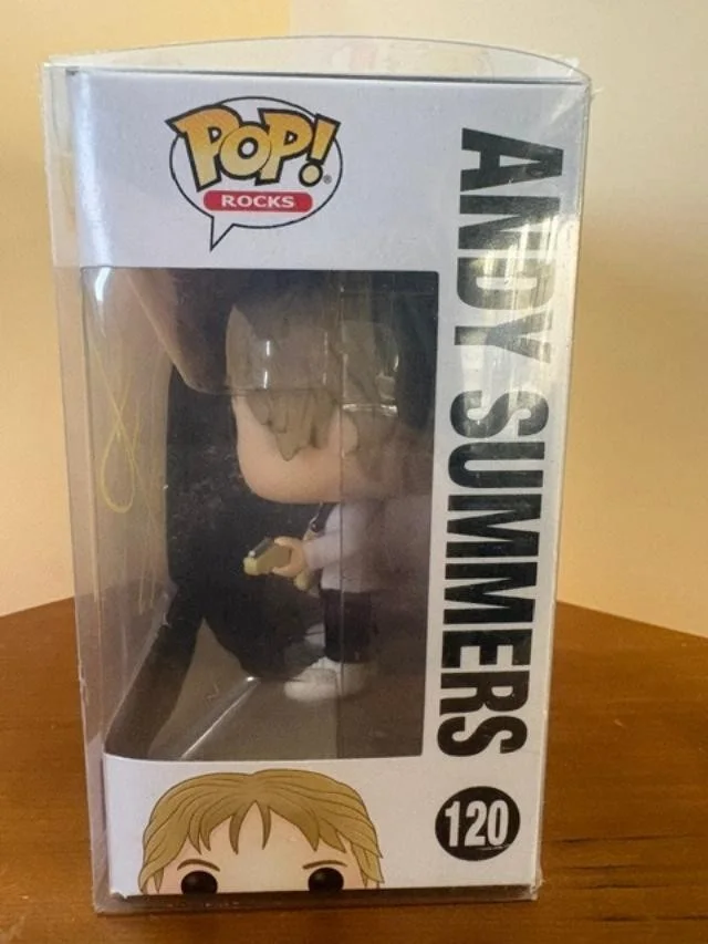 Andy Summers — Andy Summers of The Police Signed Funko Pop, изображение 4