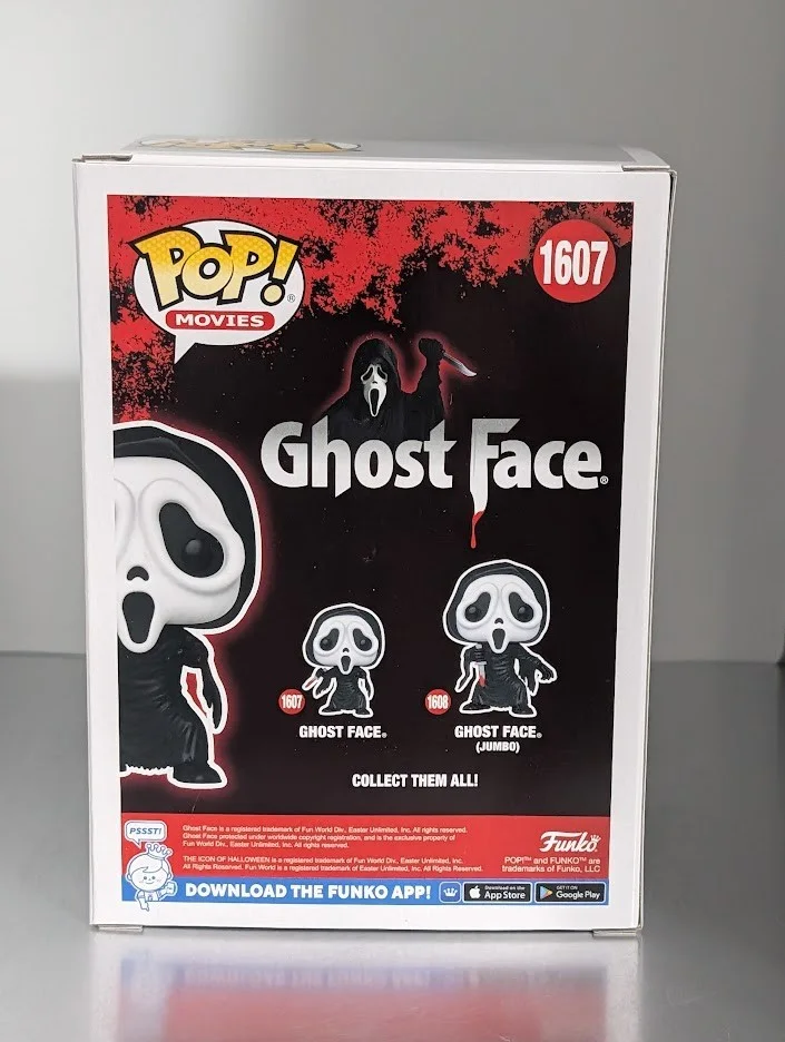 John Abrahams, Dave Sheridan — John Abrahams & Dave Sheridan Dual Signed Funko Pop #1607 Scary Movie Ghost Face, изображение 3