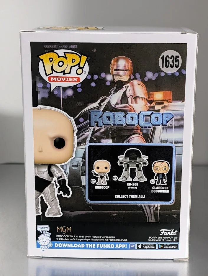 Peter Weller — Peter Weller Autographed Signed Funko Pop #1635 Robocop Blue, image 3