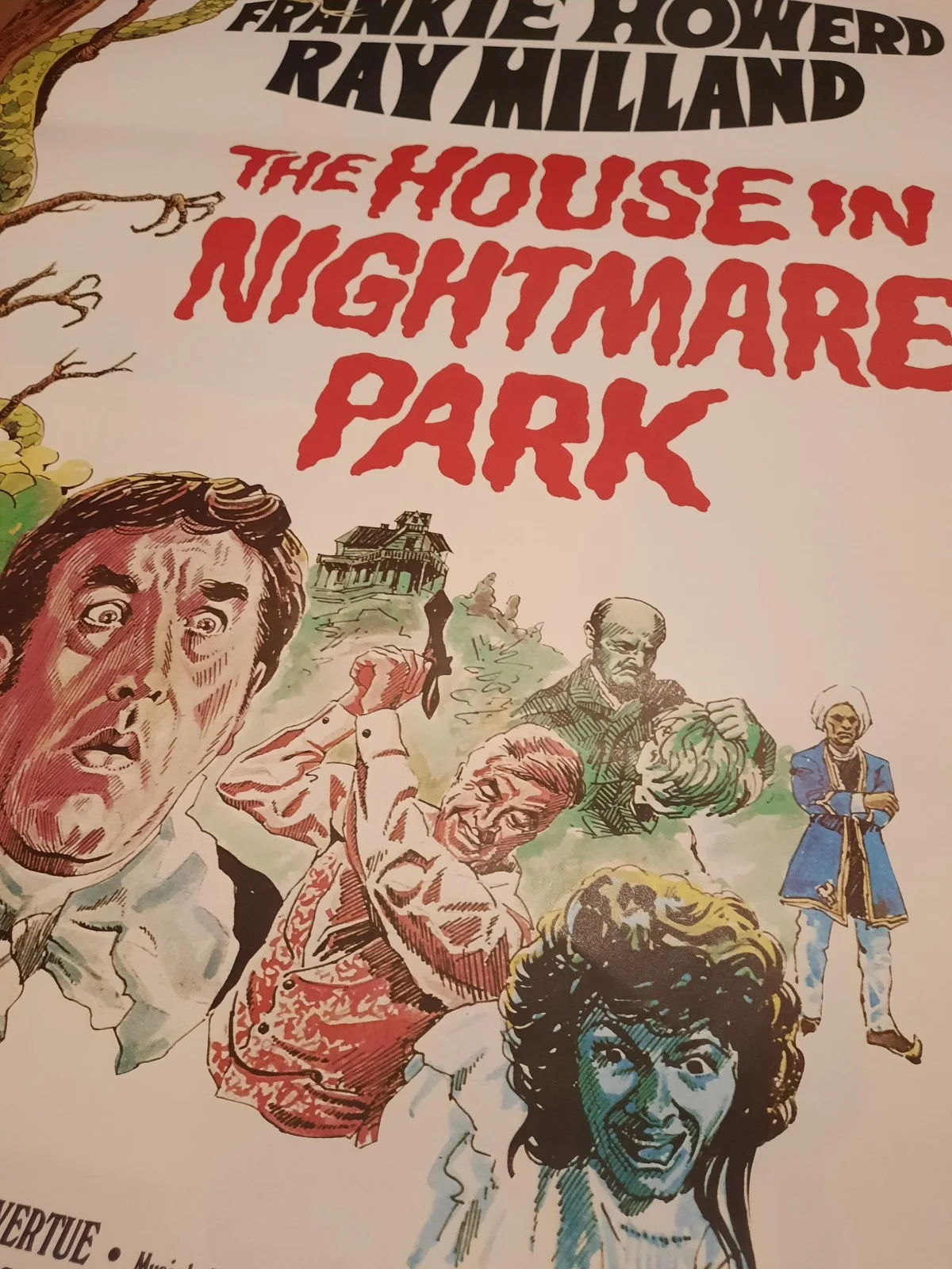 The House in Nightmare Park Original Film Poster 1973, image 2